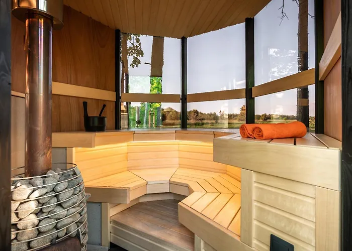 Shanti Forest House With Mirror Sauna Hébergement de vacances