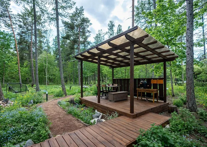 Shanti Forest House With Mirror Sauna Laokuela